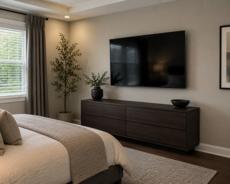Bedroom TV Mounting in Alpharetta, GA