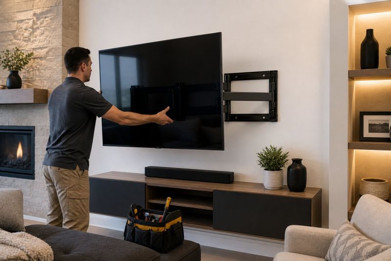 Flatscreen TV Mounting in Olathe, KS