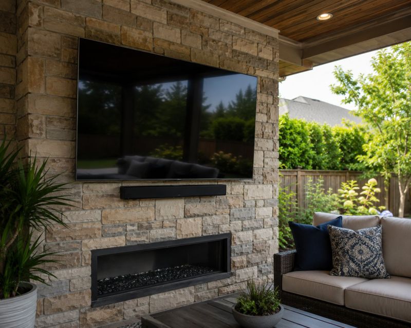 Outdoor TV Mounting in Kansas City, KS