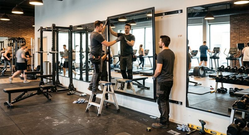 Workout Mirrors Installation in Arvada, CO
